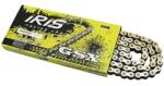 Iris 420 GSX megerősített arany-fekete moped lánc 134 szemes Iris Hajtás és erőátvitel Lánchajtás Láncok