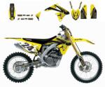 BLACKBIRD Rockstar Energy grafikai készlet Suzuki RM125/250-hez BLACKBIRD Váz, idomok és járműkiegészítők Matricák és járműdekoráció Egyéb matricák és dekorációs elemek