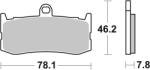 BREMBO versenykivitelű karbon-kerámia fékbetétek - 07GR06RC BREMBO Fékrendszer és alkatrészei Fékbetétek, fékpofák és féktárcsák Tárcsafékbetétek