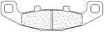 CL BRAKES CL FÉKEK Utcai Szintermetál Fékbetétek - 2304A3+ CL BRAKES Fékrendszer és alkatrészei Fékbetétek, fékpofák és féktárcsák Tárcsafékbetétek