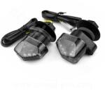 TNTTU TNT CRISPY LED-es, fekete, jóváhagyott irányjelző pár Piaggio MP3 400 / 500CC-hez TNTTU Elektromos alkatrészek Világítás és fényjelzés Irányjelzők Komplett irányjelzők