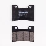 Braking 751SM1 fékbetét fél-fém Braking Fékrendszer és alkatrészei Fékbetétek, fékpofák és féktárcsák Tárcsafékbetétek