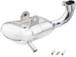 SIP Performance ROAD 3.0 verseny kipufogó Vespa 200 Rally/P200E/PX200/E/Lusso/'98/MY/Cosa 200 modellekhez, acél, krómozott SIP Performance Kipufogórendszer Komplett kipufogók Tuning robogókipufogók