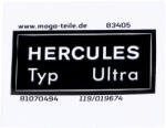 MOGA Váz matrica MOGA széles kb. 40mm magas 19mm Hercules K 50 Ultra típushoz MOGA Váz, idomok és járműkiegészítők Matricák és járműdekoráció Egyéb matricák és dekorációs elemek