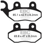 EBC Brakes EBC SFAC264 karbonos robogó fékbetét szett (1 tárcsához) EBC Brakes Fékrendszer és alkatrészei Fékbetétek, fékpofák és féktárcsák Tárcsafékbetétek