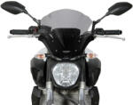 MRA NRM szélvédő YAMAHA MT-07 RM04 2014-2017, fekete MRA Váz, idomok és járműkiegészítők Szélvédők és tartozékaik Szélvédők Motorkerékpár- és robogószélvédők