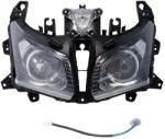 TNT dupla optikás első fényszóró Yamaha T-MAX 530 2012-2014-hez (lámpa, világítás, első lámpa) TNT Elektromos alkatrészek Világítás és fényjelzés Fényszórók és első világítás Komplett fényszórók