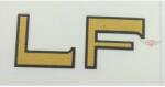  LF arany-fekete matrica 45x20mm Kreidler Florett számára Diverse / Import Váz, idomok és járműkiegészítők Matricák és járműdekoráció Egyéb matricák és dekorációs elemek