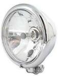 PW Beat Style 5 3/4" krómozott fényszóró, átlátszó, H4 60/55W, motorkerékpárhoz, alsó rögzítéssel PW Elektromos alkatrészek Világítás és fényjelzés Fényszórók és első világítás Komplett fényszórók