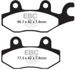 EBC Brakes FA165R fékbetét szett (1 tárcsához) (PROX 37.204302 megfelelője) EBC Brakes Fékrendszer és alkatrészei Fékbetétek, fékpofák és féktárcsák Tárcsafékbetétek