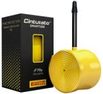 PIRELLI (Vélo) PIRELLI CINTURATO SMARTUBE 700 x 33-45 kerékpár belső, Presta szelep, sárga-fekete, 60 mm PIRELLI (Vélo) Egyéb járművek Kerékpározás Kerékpár-alkatrészek Kerékpárkerekek és kerékalkatrészek Kerékpár-b