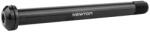 NEWTON átmenő tengely első kerék rögzítéshez, menetes m15x1.5mm, 12x150 fekete, SRAM-hoz (150mm hossz, 20mm menetes rész) NEWTON Egyéb járművek Kerékpározás Kerékpár-alkatrészek Kerékpárkerekek és kerékalkat