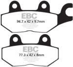 EBC Brakes EBC FA215/2HH erősített fékbetét (1 tárcsához) EBC Brakes Fékrendszer és alkatrészei Fékbetétek, fékpofák és féktárcsák Tárcsafékbetétek