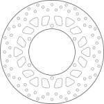 BREMBO Oro Fix féktárcsa - 68B407L1 BREMBO Fékrendszer és alkatrészei Fékbetétek, fékpofák és féktárcsák Féktárcsák