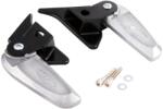 SIP Style lábtartó Vespa Primavera/Sprint 50-150 ccm 2T/4T AC modellekhez, alumínium, fekete/ezüst SIP Style Váz, idomok és járműkiegészítők Lábtartók és lábvezérlés Utaslábtartók