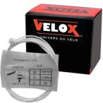 VELOX G. 6 8x8 mm fejű fékkábel mopedhez, Peugeot-hoz, Ø18-10 mm, 1, 80 m hossz, 14 szál, 25 db-os dobozban VELOX Fékrendszer és alkatrészei Fékkarok és fékbowdenek Fékbowdenek Komplett fékbowdenek