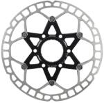 ELVEDES 160 mm Centerlock országúti féktárcsa, acél, ezüst - fekete alu (ultrakönnyű), vastagság: 1, 8 mm ELVEDES Egyéb járművek Kerékpározás Kerékpár-alkatrészek Kerékpárfékek és váltórendszerek Kerékpár-fék