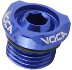 Voca Racing EVO V2 Derbi 50 Senda, GPR (Euro 2, 3, 4) CNC alumínium olajbetöltő kupak kék Voca Racing Motoralkatrészek Motorblokk és rögzítése Olajbetöltő, leeresztő és ellenőrző csavarok