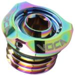 Voca Racing VOCA EVO V2 Olajbetöltő kupak Minarelli 50 AM6, Rieju 50 MRT, SMX, Yamaha 50 TZR, DTR, Peugeot 50 XPS, XR6, Beta 50 RR, Sherco 50 SM-R, SE-R alumínium CNC neo-króm Voca Racing Motoralkatrészek Motorbl
