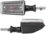 Replay univerzális irányjelző, téglalap alakú, átlátszó-fekete (pár), izzó: 12V 10W (L 92 mm - H 40 mm - Sz 38 mm) REPLAY Elektromos alkatrészek Világítás és fényjelzés Izzók Jelző- és műszerizzók BA9s bajon