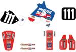 TECNOSEL Grafikai Készlet Honda Pepsi Csapat Másolata 1995 TECNOSEL Váz, idomok és járműkiegészítők Matricák és járműdekoráció Egyéb matricák és dekorációs elemek