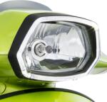 SIP Style SIP LED Leuchtring fényszórókeret Vespa Sprint 50 ccm 2T/4T-hez, matt fekete SIP Style Elektromos alkatrészek Világítás és fényjelzés Fényszórók és első világítás Komplett fényszórók