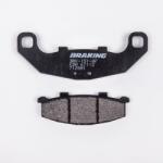 Braking 712SM1 fékbetét fél-fémes Braking Fékrendszer és alkatrészei Fékbetétek, fékpofák és féktárcsák Tárcsafékbetétek
