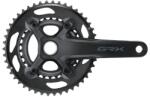 SHIMANO GRX RX610 12 sebességes gravel hajtómű 170 mm 46-30 fog fekete SHIMANO Egyéb járművek Kerékpározás Kerékpár-alkatrészek Hajtóművek, hajtókarok és középcsapágyak Kerékpár-hajtóművek