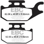 EBC Brakes EBC SFA307HH robogó fékbetét szett (1 tárcsához) EBC Brakes Fékrendszer és alkatrészei Fékbetétek, fékpofák és féktárcsák Tárcsafékbetétek