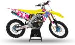 BLACKBIRD Retro Komplett Grafikai Készlet - Suzuki RM 125/250 BLACKBIRD Váz, idomok és járműkiegészítők Matricák és járműdekoráció Egyéb matricák és dekorációs elemek - motomotors - 81 292 Ft