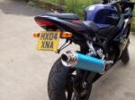 R&G RACING GSXR600/750 04-05 rendszámtartó konzol R&G RACING Váz, idomok és járműkiegészítők Rendszámtábla tartók és tartozékok Rendszámtábla tartók