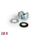 BGM hátsó fékkábel rögzítőcsavar 10x, Vespa V50, 50N, PV125, ET3, PK S XL, ETS, VNA, VNB, VBA, VBB, Super, GL, GT, GTR, TS, Sprint, GS, SS, Rally, PX kompatibilis BGM Fékrendszer és alkatrészei Fékkarok é