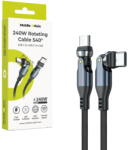 Mobile Origin 240W Rotating Cable 540° USB-C to USB-C 1m CB12 (MO-240WRC-CB12) - pcone