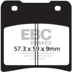 EBC Brakes EBC FA150HH erősített fékbetét (1 tárcsához) EBC Brakes Fékrendszer és alkatrészei Fékbetétek, fékpofák és féktárcsák Tárcsafékbetétek