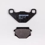 Braking 743SM1 fékbetét, fél-fém Braking Fékrendszer és alkatrészei Fékbetétek, fékpofák és féktárcsák Tárcsafékbetétek