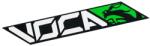Voca Racing matrica 110x40 mm zöld (darabra) Voca Racing Váz, idomok és járműkiegészítők Matricák és járműdekoráció Egyéb matricák és dekorációs elemek