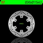 NG Brake Disc NG BRAKES Fix Fékrendszer - 057 NG Brake Disc Fékrendszer és alkatrészei Fékbetétek, fékpofák és féktárcsák Féktárcsák