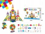 Doris Mágneses Építőkockák Kreatív Nagy Mágneses 3D Tiles 130 Db-os Szett (DH9915)