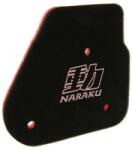 Naraku kétrétegű légszűrőbetét - Minarelli (fekvőhengeres) Naraku Motoralkatrészek Üzemanyag- és szívórendszer Légszűrők Gyári és utángyártott légszűrők