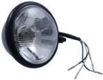  Motorkerékpár fényszóró 4 1/2 col fekete házban, Bilux izzóval, Bates stílus Unknown Elektromos alkatrészek Világítás és fényjelzés Izzók Egyéb foglalatú járműizzók