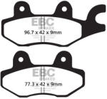 EBC Brakes EBC SFAC197 skuter karbon fékbetét garnitúra (1 tárcsához) EBC Brakes Fékrendszer és alkatrészei Fékbetétek, fékpofák és féktárcsák Tárcsafékbetétek