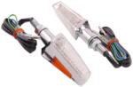 TNT LED Spike 12V króm, átlátszó búra, univerzális E-szám, egyedi, motorkerékpár, mokick, robogó, moped, quad, ATV irányjelző TNT Elektromos alkatrészek Világítás és fényjelzés Irányjelzők Komplett irányj