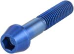 SIP Style M8x40 mm belső imbusz felnicsavar, titán, kék eloxált, Vespa GTS/GTS Super/GTV/GT 60/GT/GT L/946 125-300ccm első lengéscsillapítóhoz SIP Style Futómű és rugózás Hátsó rugózás Lengéscsillapítók