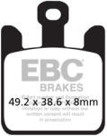 EBC Brakes EPFA369/4HH Extreme Pro fékbetét (1 tárcsához, szett) EBC Brakes Fékrendszer és alkatrészei Fékbetétek, fékpofák és féktárcsák Tárcsafékbetétek