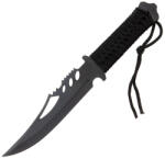Depox Cutit de vanatoare DEPOX®, Extreme Battle, negru, 28.5 cm, teaca inclusa (2481)