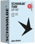 SCHWALBE (Vélo) SCHWALBE 350 x 35A SV2 kerékpár belső gumi, 14" - Presta szelep, alumínium (37-288-tól 40-305-ig) SCHWALBE (Vélo) Egyéb járművek Kerékpározás Kerékpár-alkatrészek Kerékpárkerekek és kerékalkatrészek K