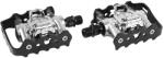 NEWTON HYBRID MTB pedál SPD klipsszel vagy platformmal, fekete, alumínium, 9/16" - 354g, stoplival (pár, dobozban) NEWTON Egyéb járművek Kerékpározás Kerékpár-alkatrészek Kerékpár-pedálok