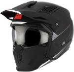 MT Helmets Streetfighter SV Solid-Matt Black bukósisak, XS, egy átlátszó plexivel, levehető állvédővel, +1 extra tükör plexi (ECE 22.06) MT Helmets Ruházat és védőfelszerelés Bukósisakok és tartozékaik Offroad b