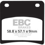 EBC Brakes EBC FA146HH fékbetét szinterezett, 1 tárcsához (erősített) EBC Brakes Fékrendszer és alkatrészei Fékbetétek, fékpofák és féktárcsák Tárcsafékbetétek