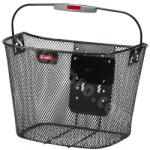 KLICK KLICKFIX Uni első kosár, lecsatolható, fekete (35x26x25 cm) KLICK Egyéb járművek Kerékpározás Kerékpáros kiegészítők Kerékpárkosarak és csomagtartótáskák Kerékpárkosarak, ládák és dobozok